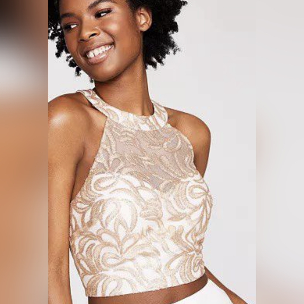 SAY YES Top prom Cocktail women's one piece Size 5. And size 16w.